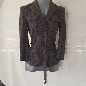 Diane von Furstenberg belted blazer